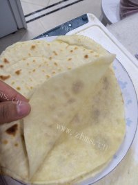 家常胶东春饼做法图解6)