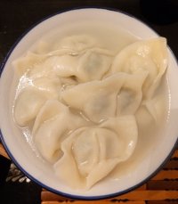 自制韭菜猪肉饺子