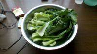 开胃的木耳炒油菜做法图解1)