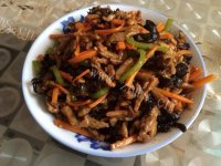 美味营养的鱼香肉丝做法图解6)