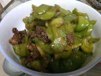「自制」青椒炒肉
