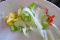 绿色食物之香煎豆腐做法图解5)