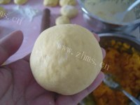 南瓜奶酪面包做法图解16)
