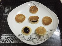 营养丰富的迷你夹心松饼