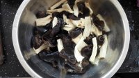 好吃的腐竹秋耳炒肉做法图解1)