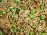 家常菜毛豆炒肉丝做法图解10)