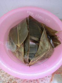 好吃的蜜红豆水晶粽子做法图解1)