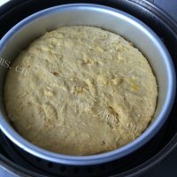 自制南瓜红枣发糕做法图解6)
