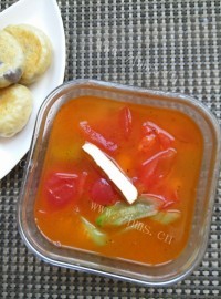 美味的番茄丝瓜汤