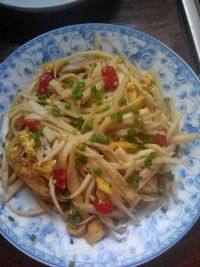 家常菜茭白炒鸡蛋
