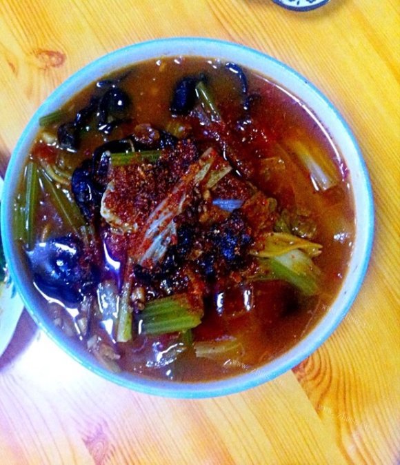 可口的水煮肉片