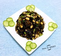 雪里蕻拌金豆做法图解8)