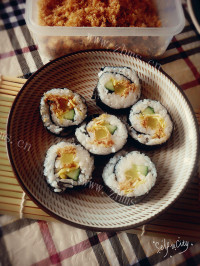 脆嫩可口的面包机版肉松做法图解7)