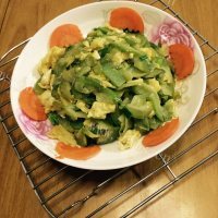 家常菜凉瓜炒蛋做法图解16)