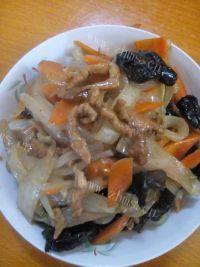 「首发」小炒肉丝菜做法图解4)