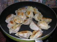 煎饺子