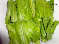 油而不腻的凉拌油麦菜做法图解2)