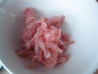 家常菜绿豆芽炒肉丝做法图解2)
