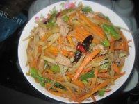 妈妈教我做鱼香肉丝