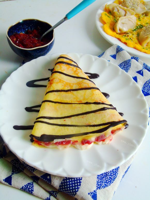 香蕉可丽饼