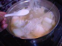 自己做的冬瓜排骨汤