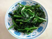 口舌生香的炒菜心做法图解4)