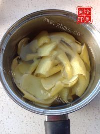 自制柚子皮糖做法图解7)