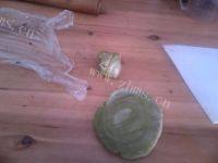 好吃的红豆抹茶酥做法图解7)