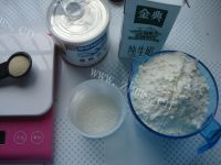 日式炼乳面包做法图解1)