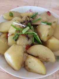 家常菜红烧土豆块