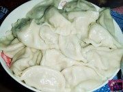 猪肉白菜饺子做法图解11)