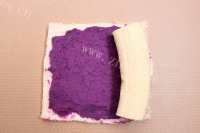 初级紫薯土司卷的做法图解八
