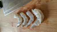 美味的鲜虾蒸蛋做法图解2)