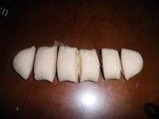 自制豆沙三角包做法图解4)
