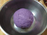 紫薯玫瑰花馒头的做法图解七