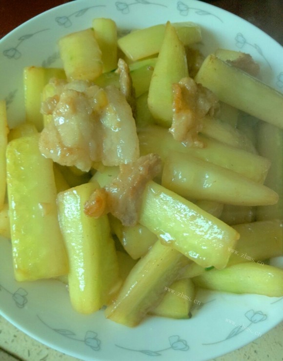 人间美味般的黄瓜炒肉