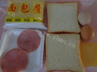 自制西多士做法图解1)