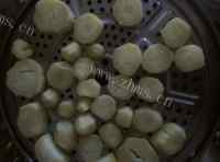 诱人的玫瑰酸奶红薯泥做法图解1)