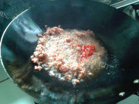 下饭泡豇豆炒肉末做法图解5)