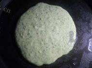 自己做的芹菜叶子饼