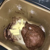 美味的麻薯可可软欧做法图解2)