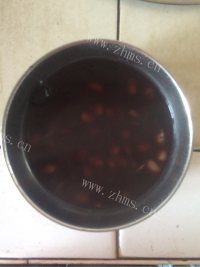 早餐之红黄黑豆浆做法图解2)