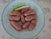 腊肠焖饭做法图解1)