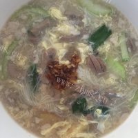 猪腰面线做法图解6)