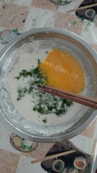 自制茴香饼做法图解3)