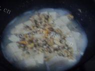 蛤蜊炖豆腐做法图解5)