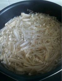 自学凉拌金针菇做法图解1)