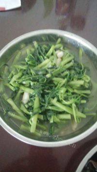 家常菜爆炒空心菜