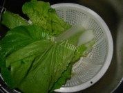 炝炒小白菜做法图解2)