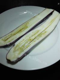 自制蒜香花生烤茄子做法图解5)